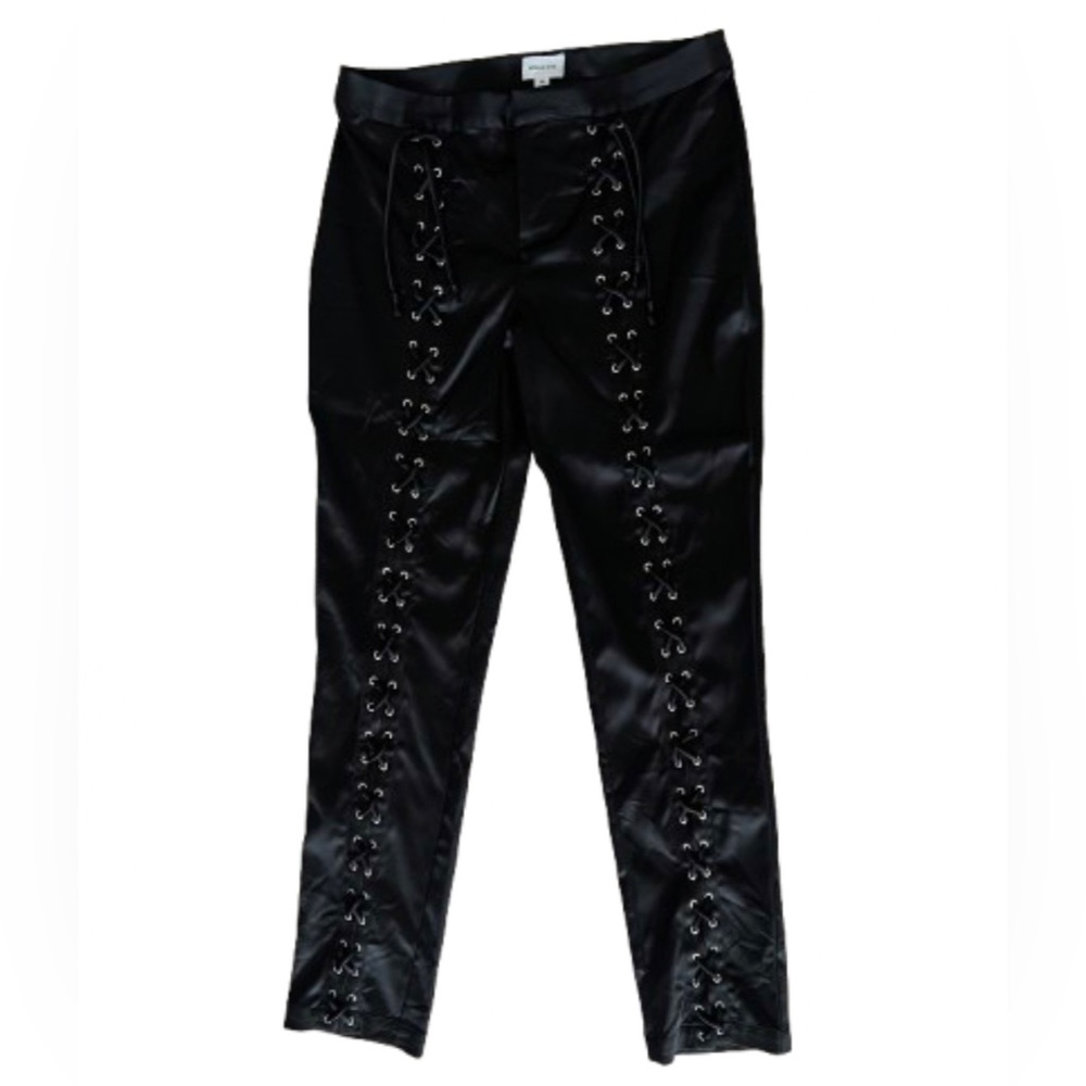 Song Of Style Black Laced Leg Pant